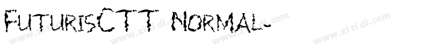 FuturisCTT Normal字体转换